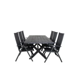 Matgrupp Venture Home Rossi 200 med 6 Bront Stolar
