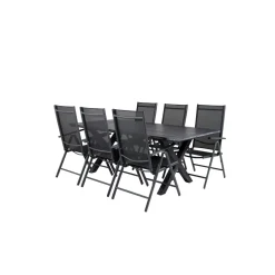 Matgrupp Venture Home Rossi 200 med 6 Bront Stolar