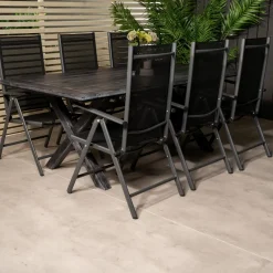 Matgrupp Venture Home Rossi 200 med 6 Bront Stolar