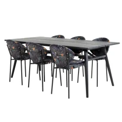 Matgrupp Venture Home Salt med 6 Valor Stolar