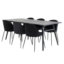Matgrupp Venture Home Salt med 6 Wrigley Stolar