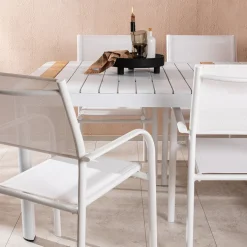 Matgrupp Venture Home Togo med 6 Santorini stolar