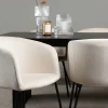 Matgrupp Venture Home Vail med 6 Berit Stolar Sammet