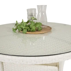 Matgrupp Venture Home Virda Ø 90 med 2 Thea Matstolar