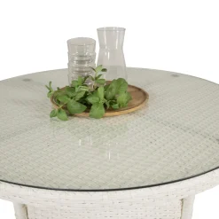 Matgrupp Venture Home Virda Ø 90 med 2 Asta Stolar