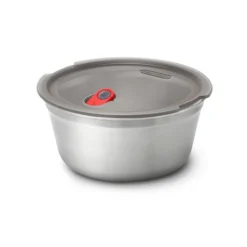 Matlåda Black+Blum Steel Bowl Large Grå/Röd