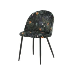 Matstol Venture Home Velvet Blommönstrad