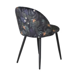Matstol Venture Home Velvet Blommönstrad