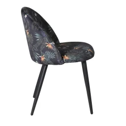 Matstol Venture Home Velvet Blommönstrad