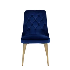 Matstol Venture Home Velvet Deluxe Matt Mässing Ben