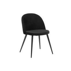 Matstol Venture Home Velvet Svart Ben
