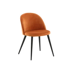 Matstol Venture Home Velvet Svart Ben