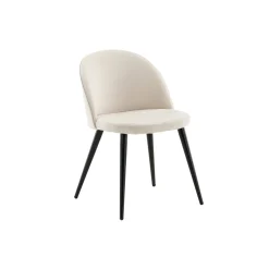 Matstol Venture Home Velvet Svart Ben