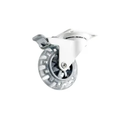 Möbelhjul Habo 4107 med Broms 75 mm