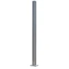 Mellanstolpe Novoroom Aluminium med Fot