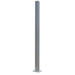 Mellanstolpe Novoroom Aluminium med Fot