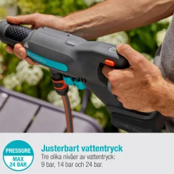 Mellantryckstvätt Garden AquaClean 24/18V utan Batteri