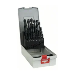 Metallborrsats HSS-R Bosch Power Tools DIN 338 ProBox 25 Delar