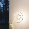 Metalldekoration Gnosjö Konstsmide StjärnaVit