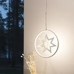 Metalldekoration Gnosjö Konstsmide StjärnaVit
