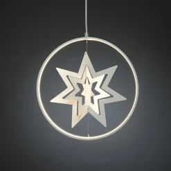Metalldekoration Gnosjö Konstsmide StjärnaVit