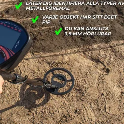 Metalldetektor Klondike Professional