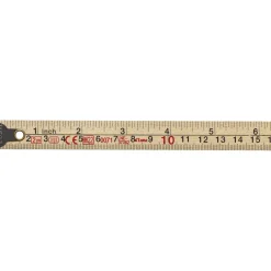 Meterstock Luna Tools mm tum trä 2m
