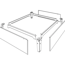 Mitsubishi Electric S-E-NG-250 Förhöjningssockel