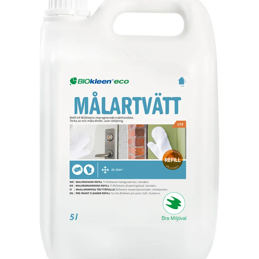 Målartvätt Biokleen ECO Refill Ute 5 L