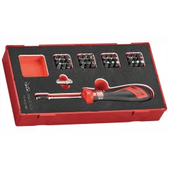 Momentskruvmejselsats Teng Tools TEASD38 5-delar