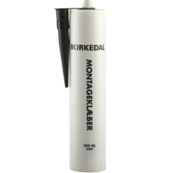 Monteringslim Kirkedal Black 300 ml