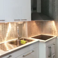 Mosaik Arredo Steel Grå 5,2x1,1 cm