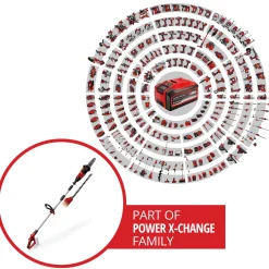 Multimaskin Einhell PXC GE-HC 18 Li T KIT PXC Med Batteri