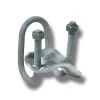 Nackrörsklammer Willab 1"x1"