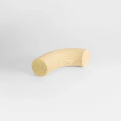 Ändböj Herrljunga Ledstångsfabrik Obehandlad Ask