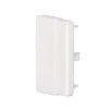 Ändstycke till Matarkanal Hager LF/LFH Flexibel 40/60/90 x 90 mm Halogenfri Vit RAL 9016