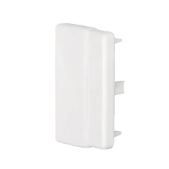 Ändstycke till Matarkanal Hager LF/LFH Flexibel 40/60/90 x 90 mm Halogenfri Vit RAL 9016