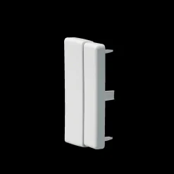 Ändstycke till Matarkanal Hager LF/LFH Flexibel 40/60 x 110 mm Halogenfri Vit RAL 9016