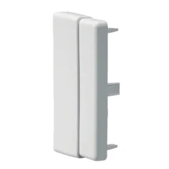 Ändstycke till Matarkanal Hager LF/LFH Flexibel 40/60 x 110 mm Halogenfri Vit RAL 9016