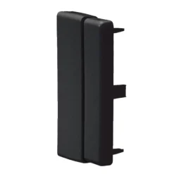 Ändstycke till Matarkanal Hager LF/LFH 60 x 110 mm Halogenfri Svart RAL 9011