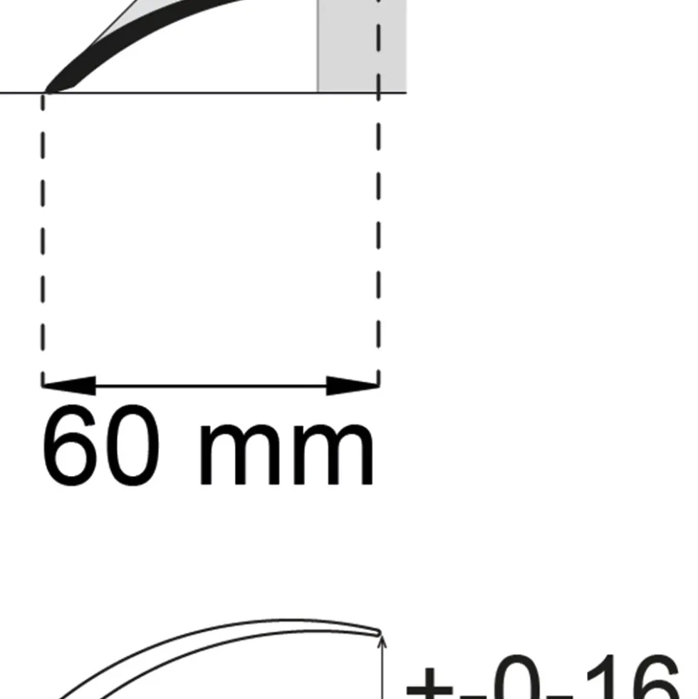 Nivålist Habo SA79 Ek 50 mm