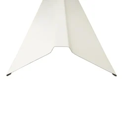 Nockbeslag Plåt Halle Vit Längd 2000 mm