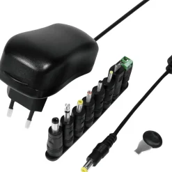 Nätadapter LogiLink 230V - 3-12V 1A 12W