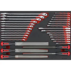 Nyckel-/filsats 32 delar Teng Tools TTEX32