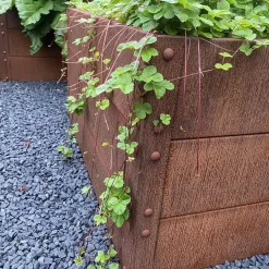 Odlingslåda Flexigarden Cortenplåt 2 mm 800x1200x600 mm