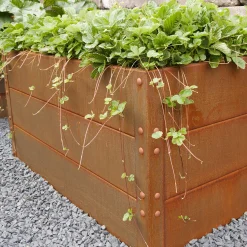 Odlingslåda Flexigarden Cortenplåt 2 mm 800x1200x600 mm