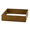 Odlingsram Recal Cortenstål 75x75x19 cm