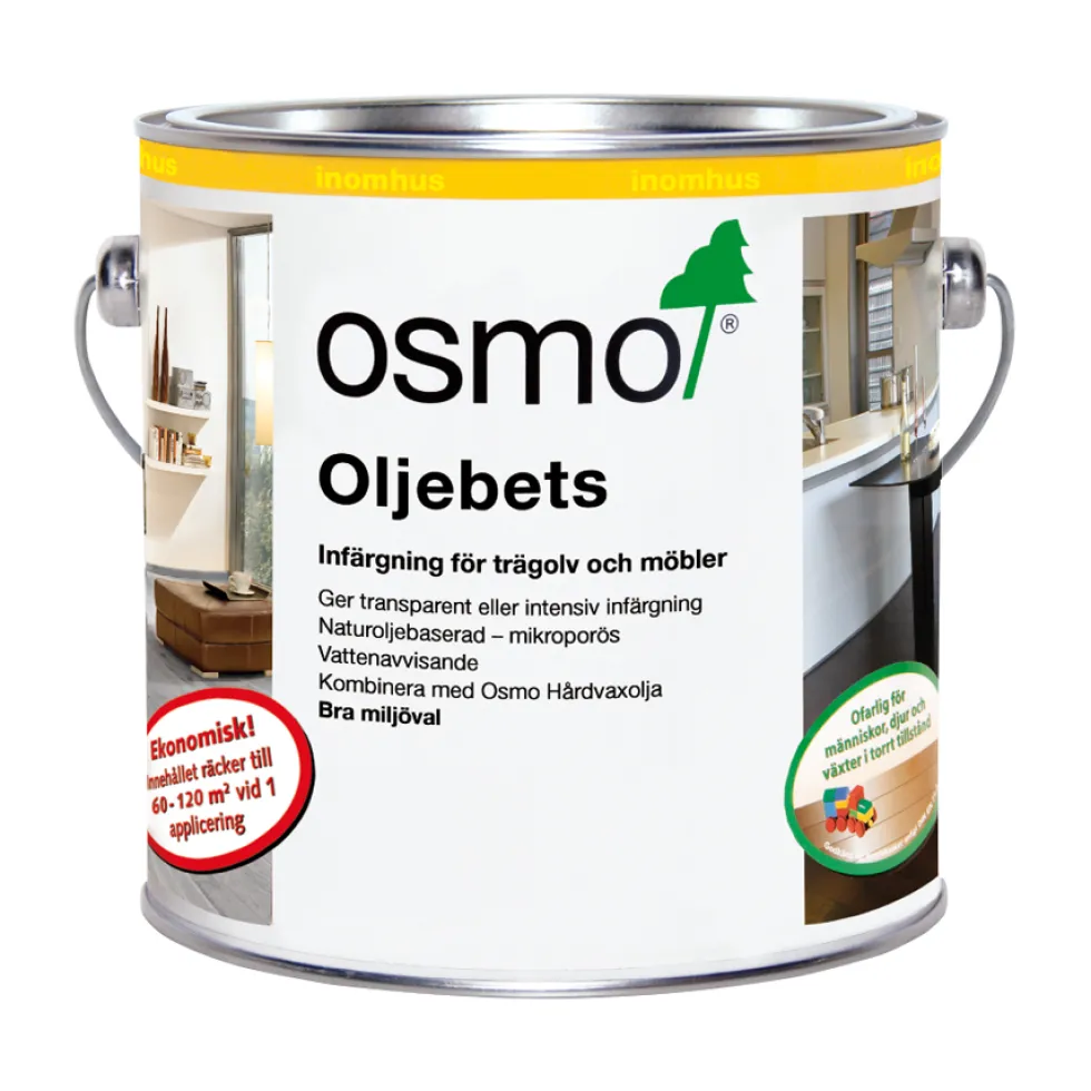 Oljebets Osmo Svart 1,0 liter