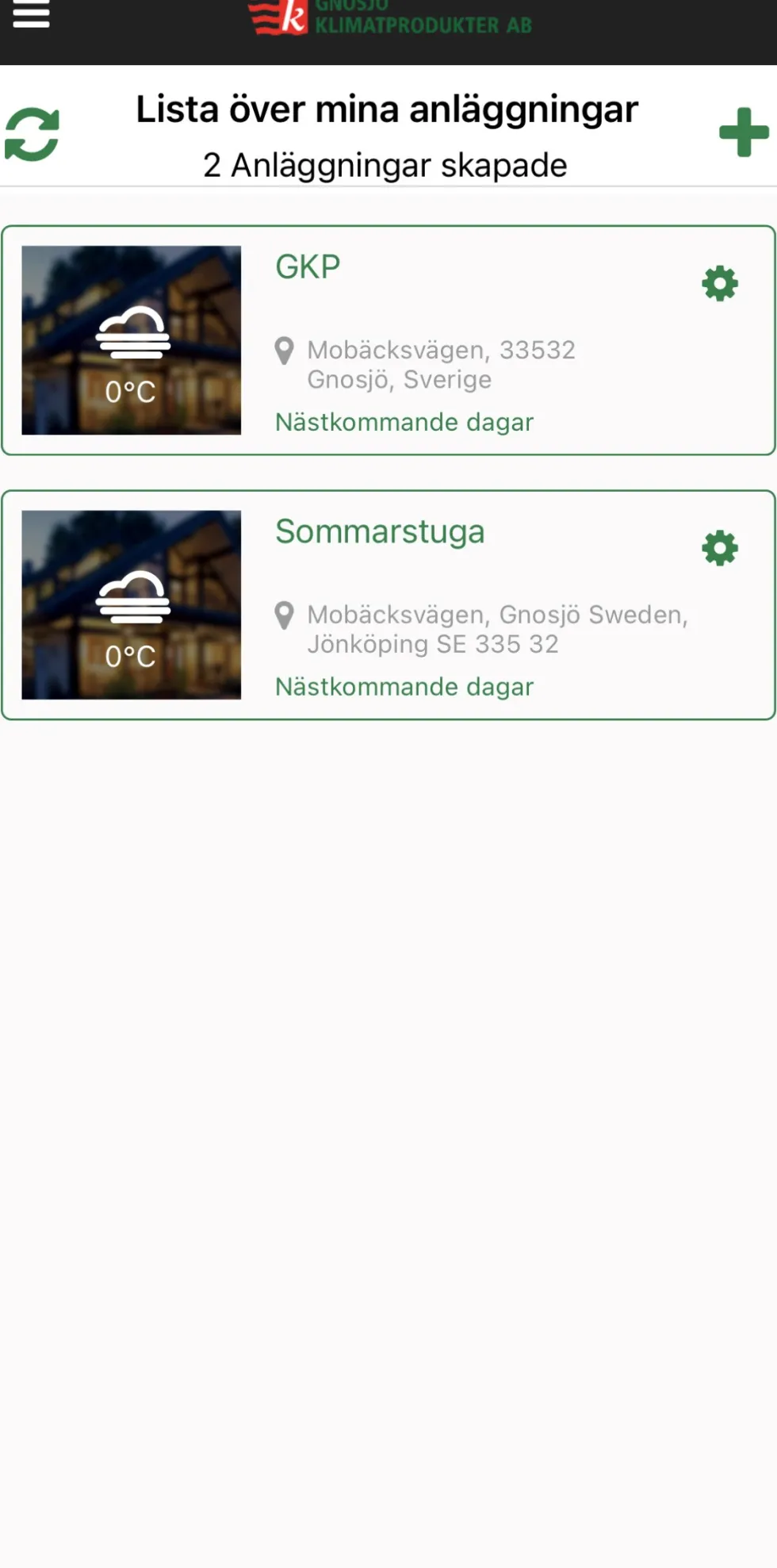 Oljefyllt Element Gnosjö Klimatprodukter 2080 med WiFi