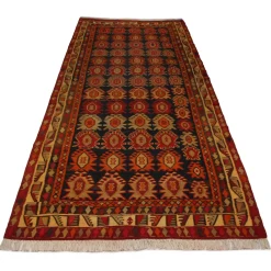 Orientalisk matta Arkiio Kelim Exklusiv Flerfärgad 157x400